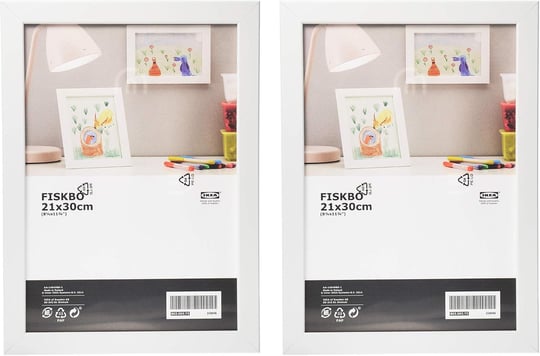 Fiskbo 21x30 cm beyaz fotğraf çerçeve si 2 adet