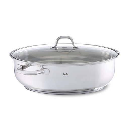 Fissler 033 – 701 – 38 – 000/0 Edelstahlbraeter indüksiyon, 38 cm Kızartma Tavası, 45 x 36,5 x 14,5 cm