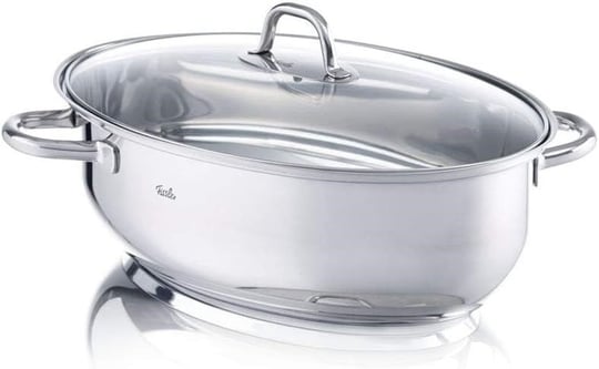 Fissler 033 – 701 – 38 – 000/0 Edelstahlbraeter indüksiyon, 38 cm Kızartma Tavası, 45 x 36,5 x 14,5 cm