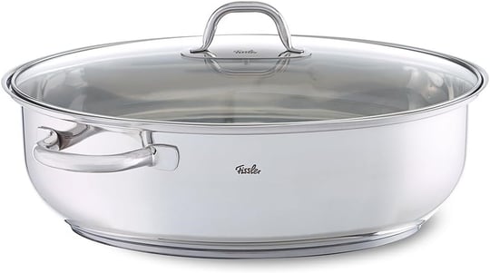 Fissler 033 – 701 – 38 – 000/0 Edelstahlbraeter indüksiyon, 38 cm Kızartma Tavası, 45 x 36,5 x 14,5 cm