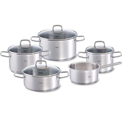 Fissler Viseo 9 Parça Çelik Tencere Seti - Seçenekler: 5-teilig, 4 parça