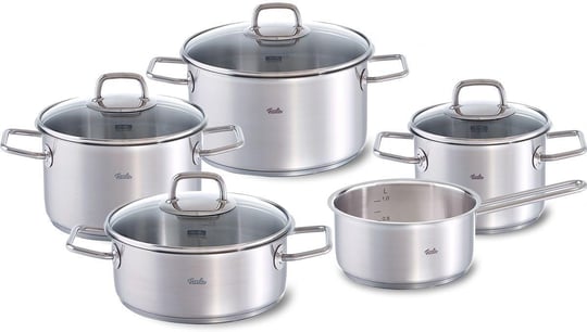 Fissler Viseo 9 Parça Çelik Tencere Seti - Seçenekler: 5-teilig, 4 parça