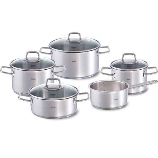 Fissler Viseo 9 Parça Çelik Tencere Seti - Seçenekler: 5-teilig, 4 parça