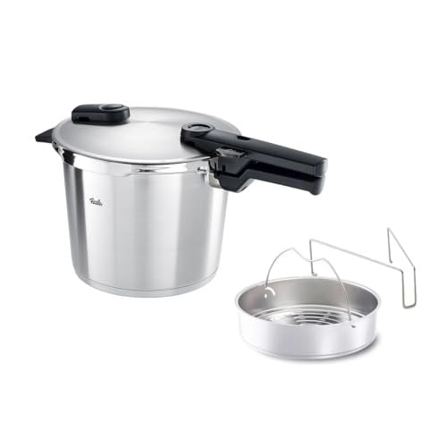 Fissler Vitaquick Premium Düdüklü Tencere Buhar Aparatı Gümüş 6 Litre
