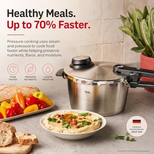 Fissler Vitavit Premium Düdüklü Tencere 4,5 LT - Seçenekler: 4.5 Liters, 8 Liters, 6 Liters