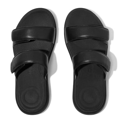 Fitflop Kadın F-Mode Go Ayarlanabilir Düz Form İki Bar Slides Kaydırmalı Sandalet