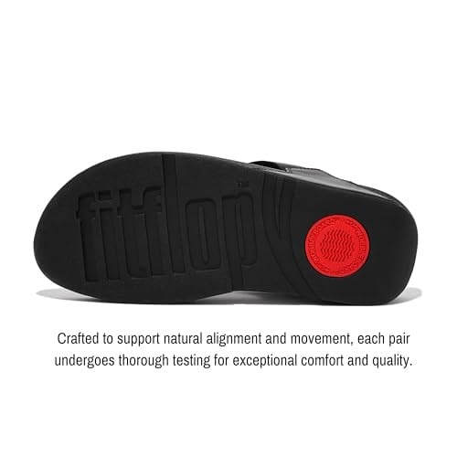 FitFlop Kadın Lulu Deri Toe-Post Tanga Sandalet