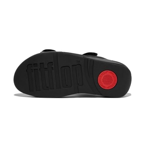FITFLOP Lulu ayarlanabilir deri kaydırıcı Terlik Kadın