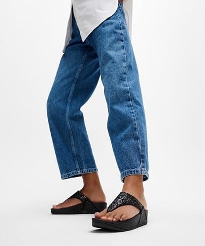 Fitflop Lulu Glitter Toe-Thongs kadın sandaleti