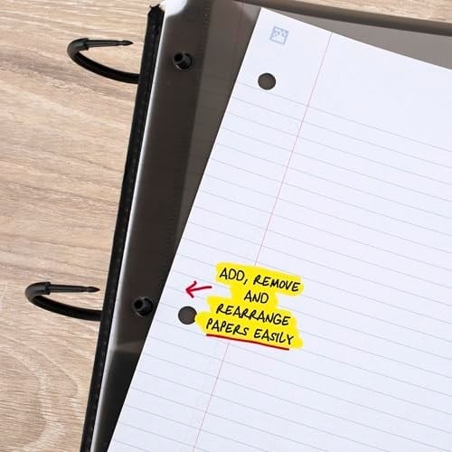 Five Star Flex Hibrit Not Defteri, 1 İnç Sekmeli, Defter ve 3 Halkalı Klasör Hepsi Bir Arada, Mavi (29328AD2)