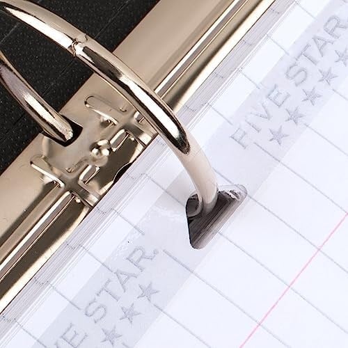 Five Star Gevşek Yaprak Kağıt, 6lı Paket, 3 Delikli Delgeç Defter Kağıdı, Güçlendirilmiş Geniş Çizgili Dolgu Kağıdı, Mürekkep Kanamasıyla Mücadele, 8