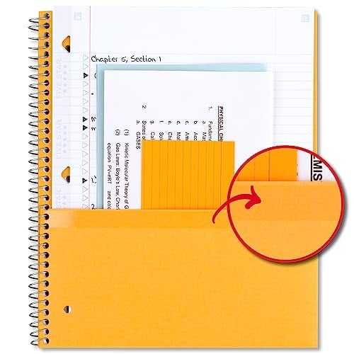 Five Star Spiral Defter + Çalışma Uygulaması, 2li Paket, 1 Konu, Kolej Çizgili Kağıt, Mürekkep Kanaması ile Mücadele, Suya Dayanıklı Kapak, 2,5 cm x 11 inç, 100 Yaprak, Siyah, Yeşil (820187)