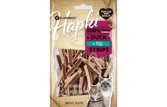 Flamingo Hapki Ördekli Balıklı Kedi Ödül Maması 85 Gr