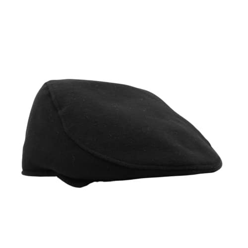 Flat İrish Herringbone Tweed Cabbie Hats for Men