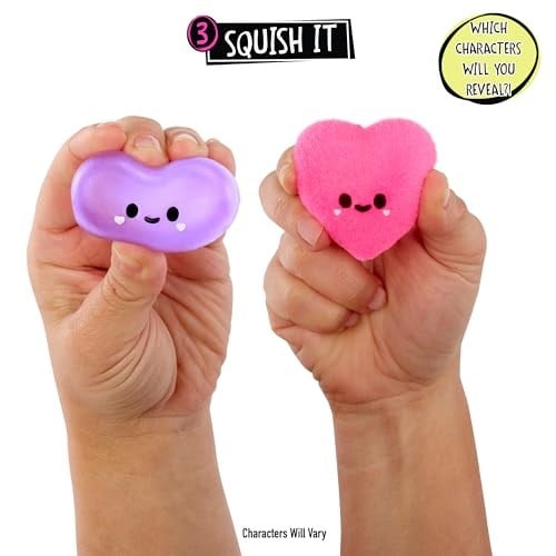 Fluffie Stuffiez Patlamış Mısır ve Çörek Mini Koleksiyon Özelliği - Sürpriz Açığa Çıkarma Kutusundan Çıkarma Yumuşak ve Squishable Dokunsal Oyun Fidget DIY