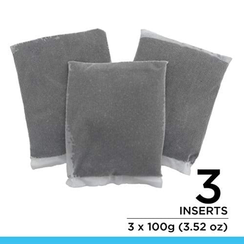 Fluval Akvaryumlar için Karbon Filtre Ortamı, Premium Bitümlü Karbon Uçlar, 100 gram Naylon Torbalar, 3lü Paket, A1440