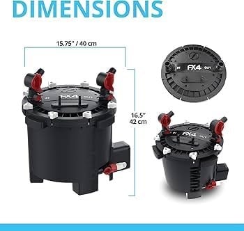 Fluval FX4 Filtre 2600 Lth