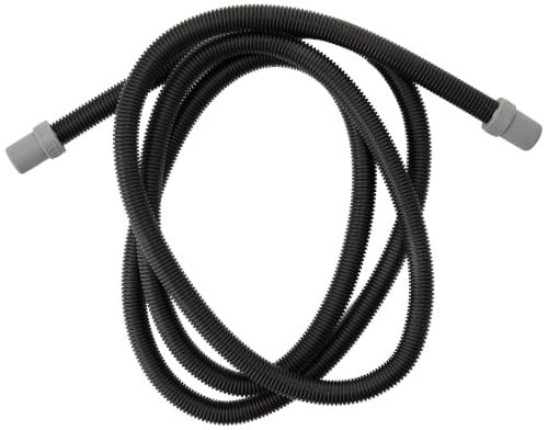 Fluval Oluklu yedek hortum 2,5 m, çap 24/28 mm Fluval dış filtre 104, 204, 105, 205, 106 ve 206 için, siyah/gri - Seçenekler: 1.7 x 300 cm, 105/106/205/206