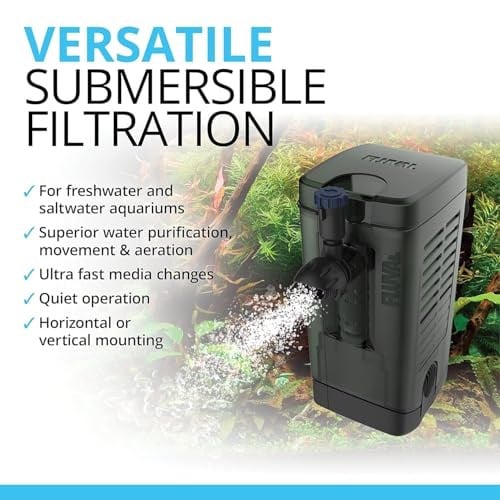 Fluval U1 iç filtre, 55 lye kadar akvaryumlar için, 4,5 W