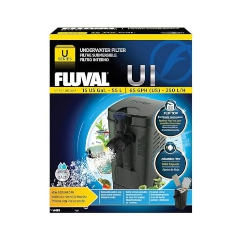 Fluval U1 iç filtre, 55 lye kadar akvaryumlar için, 4,5 W