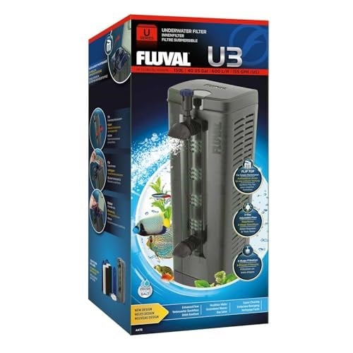 Fluval U3 iç filtre, 90 ila 150 l akvaryumlar için, 6 W