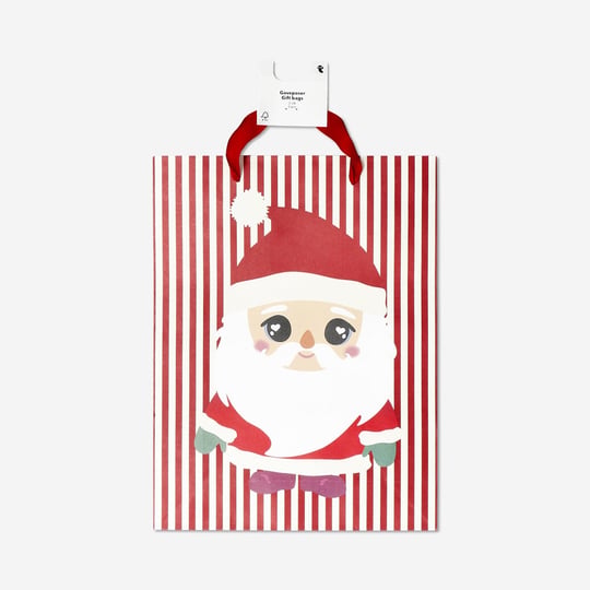 Flying Tiger Copenhagen 2li Noel Baba Detaylı Hediye Çantası