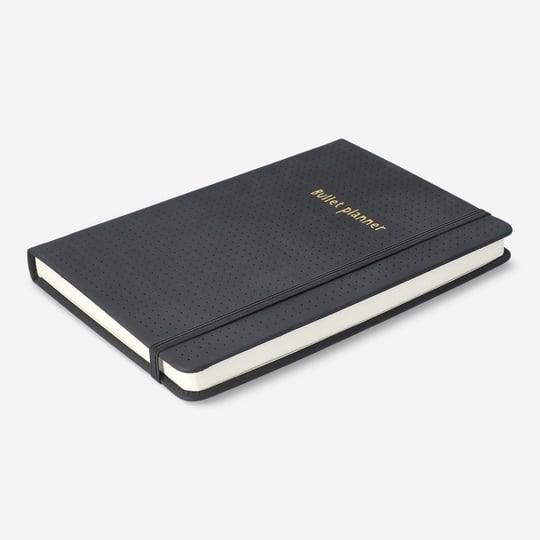 Flying Tiger Copenhagen A5 Bullet Planlayıcı Defter Siyah