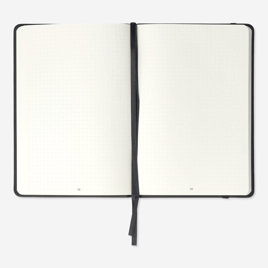 Flying Tiger Copenhagen A5 Bullet Planlayıcı Defter Siyah