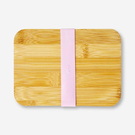 Flying Tiger Copenhagen Bambu Kapaklı Çelik Pembe Yemek Kabı