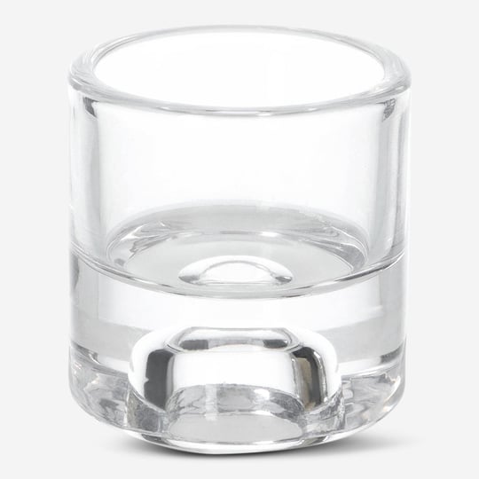 Flying Tiger Copenhagen Çift Taraflı Şeffaf Mumluk ve Tealight Mum Tutucu