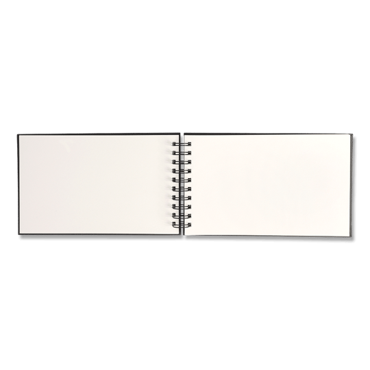 Flying Tiger Copenhagen Spiralli Siyah Eskiz Defteri 14,8 cm x 22 cm
