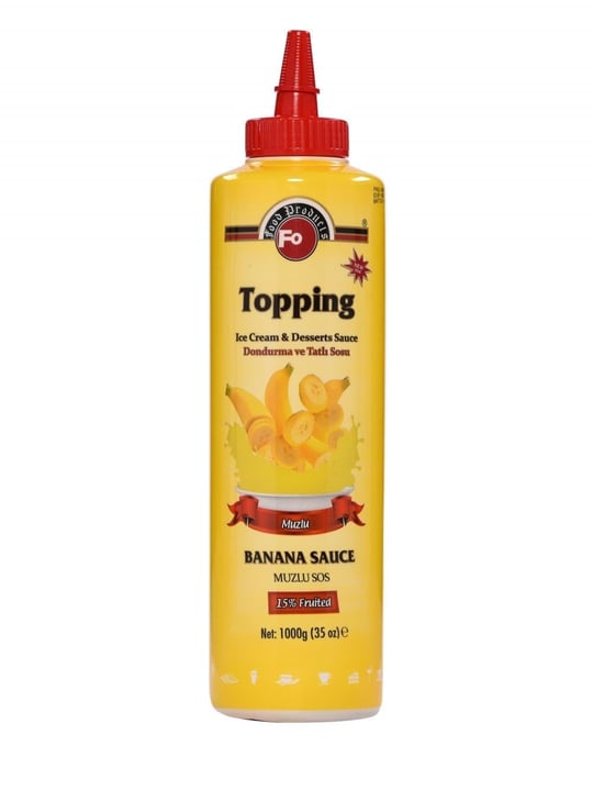 FO Muzlu Topping Dondurma Sosu 1 kg