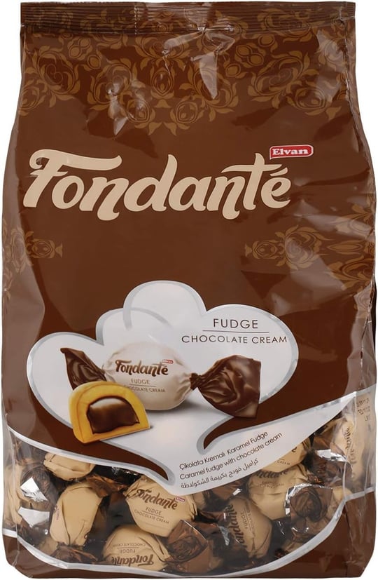 Fondante Fudge Çikolata Kremalı 1000 Gr. (1 Poşet)