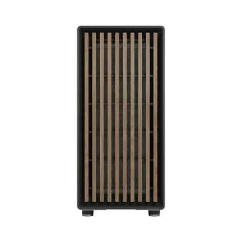Fractal Design North Chalk White TG Clear | İki adet 140 mm fan önceden yüklenmiş, USB-C, 355 mmye kadar grafik kartı, mükemmel hava akışı