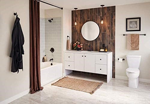 Franklin Brass KIN5PC-ORB Kinla Banyo Aksesuar Seti, 5 Parça, Yağlı Bronz - Seçenekler: 3 Parça Banyo Aksesuar Seti, 5 Parça Banyo Aksesuar Seti...