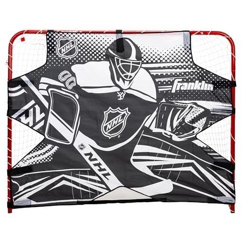 Franklin Sports NHL Hockey Goalie Shooting Target - Hockey Goal Practice Target - Street Hockey Net Goalie Target - Seçenekler: 54 (G) x 44 (H), 72 X 48