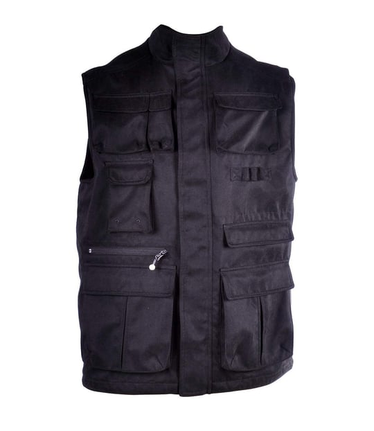 Free Camp Vest Erkek Balıkçı Yelek SİYAH S
