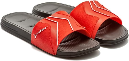 Free Slide Erkek Terlik Siyah- Kırmızı 39/46