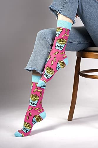 Fries Desenli Çorap