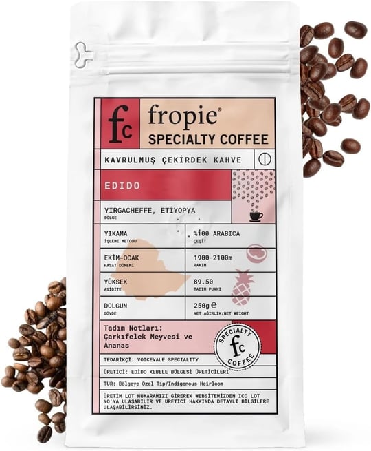 Fropie Kahve Etiyopya - Çekirdek 250 gr