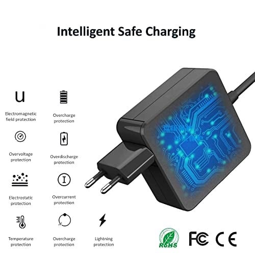 FSKE 19V 2.37A 45 W Laptop Şarj ASUS X555 X551 X551 AD883220 X751 K55 N55 N55 V85 K53 K53 X401 Toshiba için Güç Kaynağı, Laptop Şarj Kablosu AC Güç Kaynağı Fiş Boyutu: 5.5 x 2,5 mm (4.0x1.35mm için de