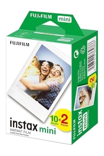 Fujifilm Instax Mini 8-9-10-11 Link Liplay Evo Uyumlu Mini Film 4Lü (80 Poz) Ve Mıknatıslı Foto Çerçevesi
