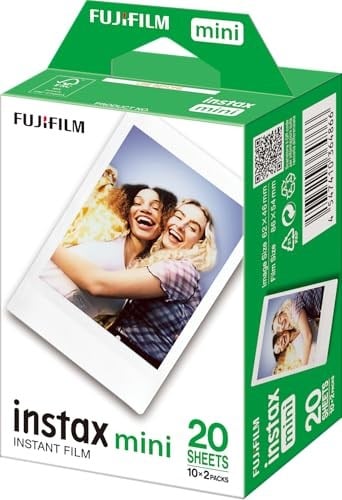 Fujifilm Instax Mini Film Çift, 20 adet