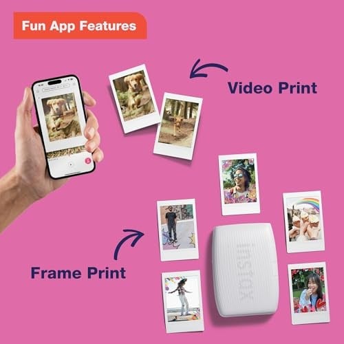 Fujifilm Instax Mini Link 3 Akıllı Telefon Yazıcı - Kil Beyaz