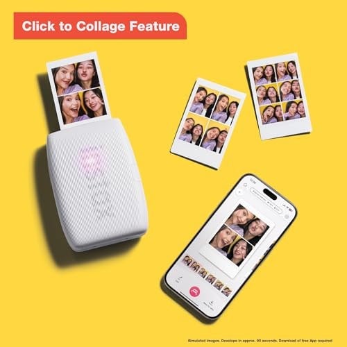 Fujifilm Instax Mini Link 3 Akıllı Telefon Yazıcı - Kil Beyaz