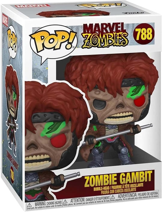 Funko 49941 POP Marvel Zombies Gambit Koleksiyon Oyuncak, Çok Renkli