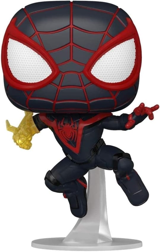 Funko 50150 POP Oyunları: Miles Morales- Chase ile Miles (Klasik)