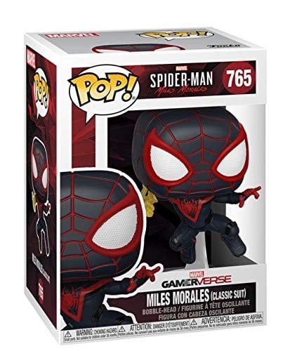 Funko 50150 POP Oyunları: Miles Morales- Chase ile Miles (Klasik)