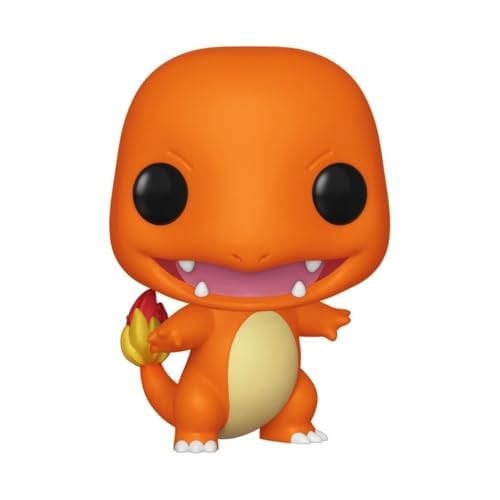 Funko 50403 POP Oyunları: Pokemon Charmander Varsayılan, Renkli Oyuncak Figür