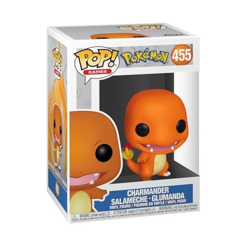 Funko 50403 POP Oyunları: Pokemon Charmander Varsayılan, Renkli Oyuncak Figür